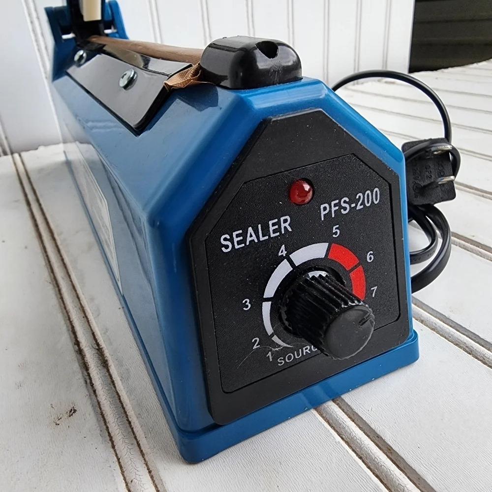 Yeler PFS-200 Manual Hand Impulse Plastic Bag Film Sealer R11 - Picture 4 of 9